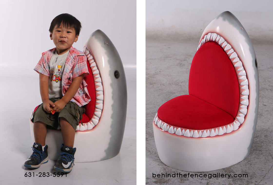 Kids Great White Shark Chair